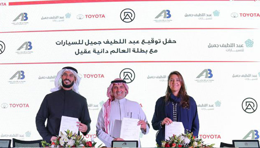 motorsports Jameel partnership Saudi champion,